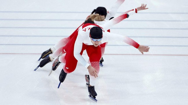 FOTO: Hangat Kemenangan di Olimpiade Musim Dingin 2022