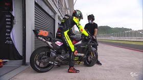 VIDEO: Luca Marini Tercepat di Tes MotoGP Mandalika Hari Kedua