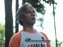 Sungai Ciliwung Bersih di Tangan Mat Peci