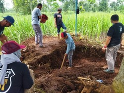 BPCB Jatim Ekskavasi Bangunan Candi Era Mataram Kuno Masa Mpu Sindok