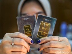 Harga Emas di Makassar Naik Tajam Jelang Akhir Pekan, Jadi Segini