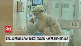 VIDEO: Kasus Penularan di Kalangan Nakes Meningkat