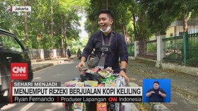 VIDEO: Sehari Menjadi Pedagang Kopi Keliling