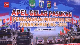 VIDEO: 500 Personel Gabungan Amankan G20 Finance Meeting 2022 Jakarta