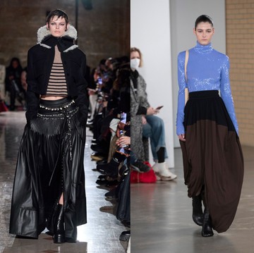 Rok Panjang Jadi Tren di New York Fashion Week Fall/Winter 2022, Ini Trik Padu Padannya