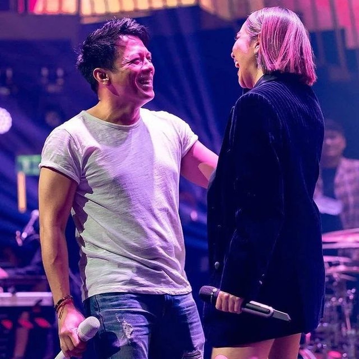 Momen Kebersamaan Ariel NOAH dan BCL