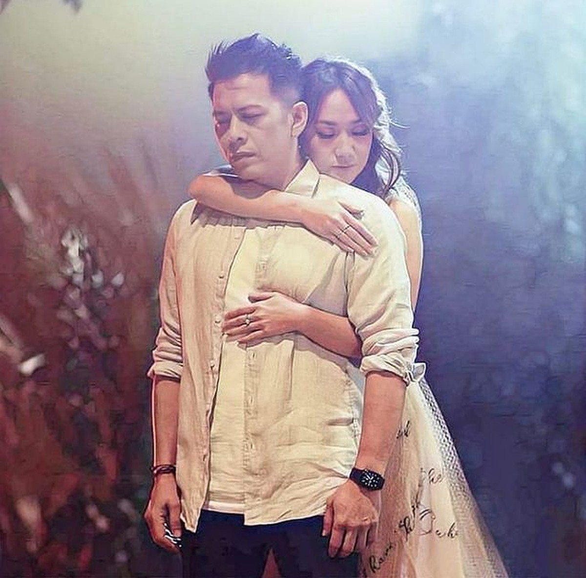 Momen Kebersamaan Ariel NOAH dan BCL