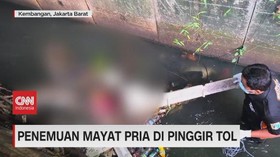 VIDEO: Penemuan Mayat Pria di Pinggir Tol