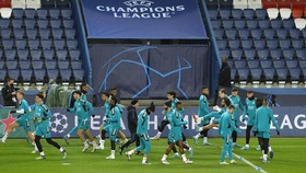 FOTO: Madrid Panaskan Mesin Jelang Lawan PSG