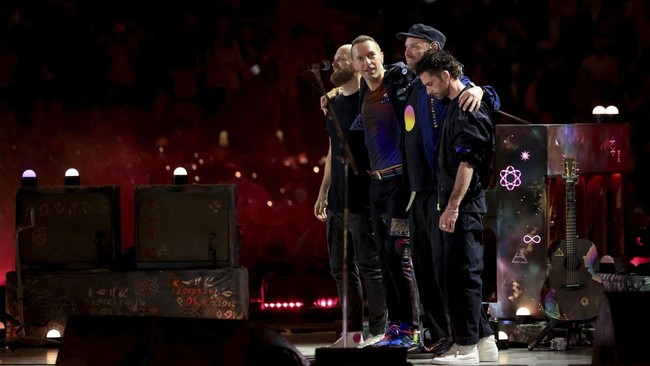 Berikut empat negara di dunia yang gelar konser Coldplay satu hari, termasuk Indonesia.