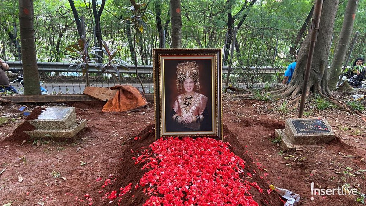 pemakaman dorce gamalama