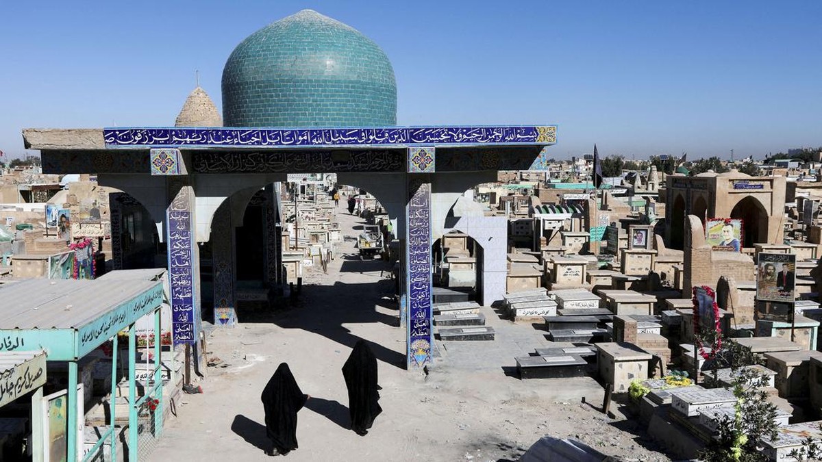 FOTO: Mengunjungi Tempat Suci Imam Mahdi di Tengah Lembah Damai Irak
