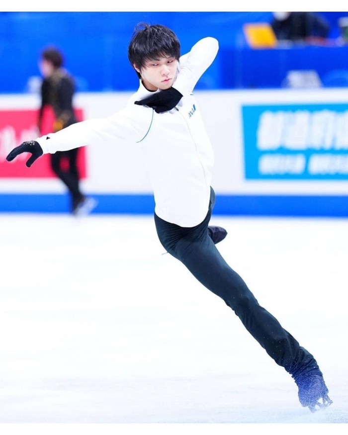 Pada Olimpiade Beijing yang diadakan tahun ini Hanyu gagal menempati posisi teratas. Ia tidak bisa melakukan lompatan Quadruple Axel yang membuatnya ada di posisi 4./ Foto: instagram/yuzuru547