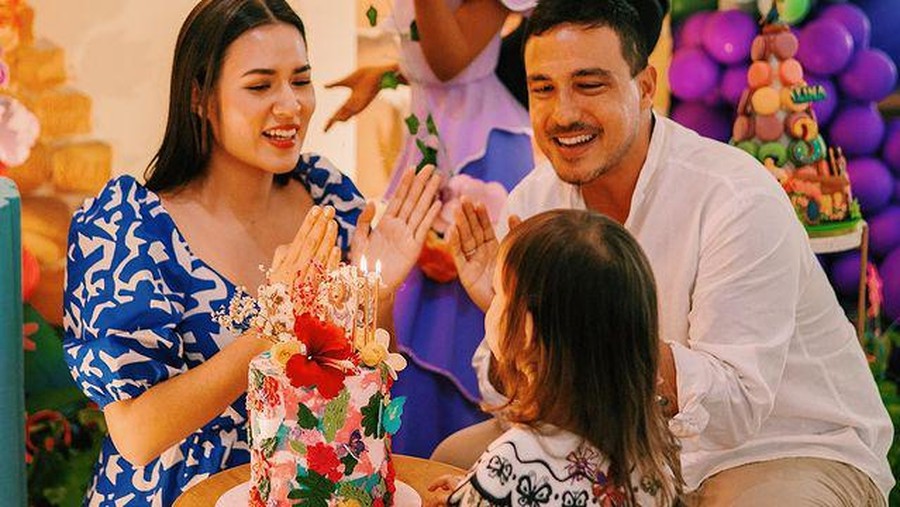 Potret Ulang Tahun Zalina Anak Raisa dan Hamish Daud