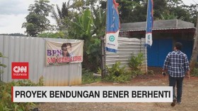 VIDEO: Proyek Bendungan Bener Berhenti