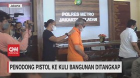 VIDEO: Penodong Pistol ke Kuli Bangunan Ditangkap
