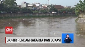 VIDEO: Banjir Rendam Jakarta dan Bekasi