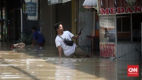 Hujan Deras, Sejumlah Wilayah Kota Bekasi Terendam Banjir