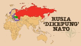 INFOGRAFIS: Rusia 'Dikepung' Negara Anggota NATO