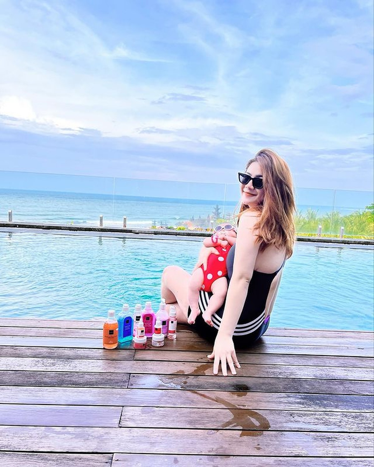 Felicya Angelista tengah rajin olahraga dan ikuti program diet demi mengembalikan tubuh langsingnya usai lahiran&period; Yuk&comma; intip potretnya&excl;