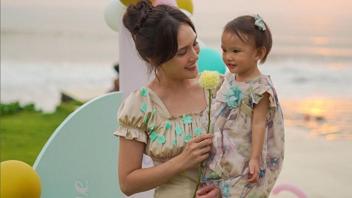 Shandy Aulia di ultah ke-2 anak