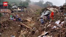VIDEO: Banjir Dan Tanah Longsor Landa Brazil, 44 Orang Tewas