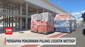VIDEO: Persiapan Pengiriman Pulang Logistik Moto GP