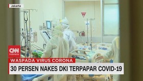 VIDEO: 30 Persen Nakes DKI Terpapar Covid-19