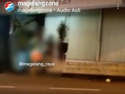 Polisi Terus Buru Perekam Video Panas 19 Detik di Emperan Toko Magelang