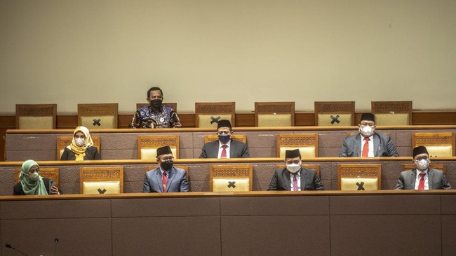DPR akan membahas anggaran Pemilu 2024 usai pelantikan anggota KPU-Bawaslu periode 2022-2027.