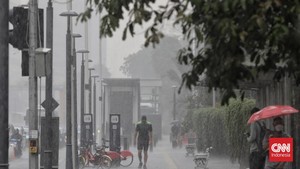 Jakarta Diprakirakan Diguyur Hujan Hari Ini