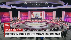 VIDEO: Jokowi Buka Pertemuan FMCBG G20