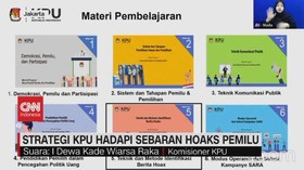 VIDEO: Strategi KPU Hadapi Sebaran Hoaks Pemilu