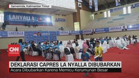 VIDEO: Deklarasi Capres La Nyalla Dibubarkan
