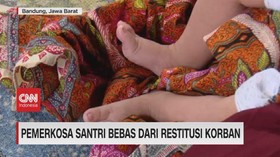 VIDEO: Pemerkosa Santri Bebas dari Restitusi Korban