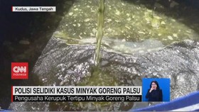 VIDEO: Polisi Dalami Kasus Minyak Goreng Palsu di Kudus