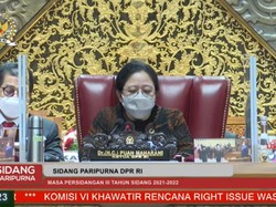39 Anggota DPR Hadir Fisik Paripurna Pengesahan Anggota KPU-Bawaslu Baru