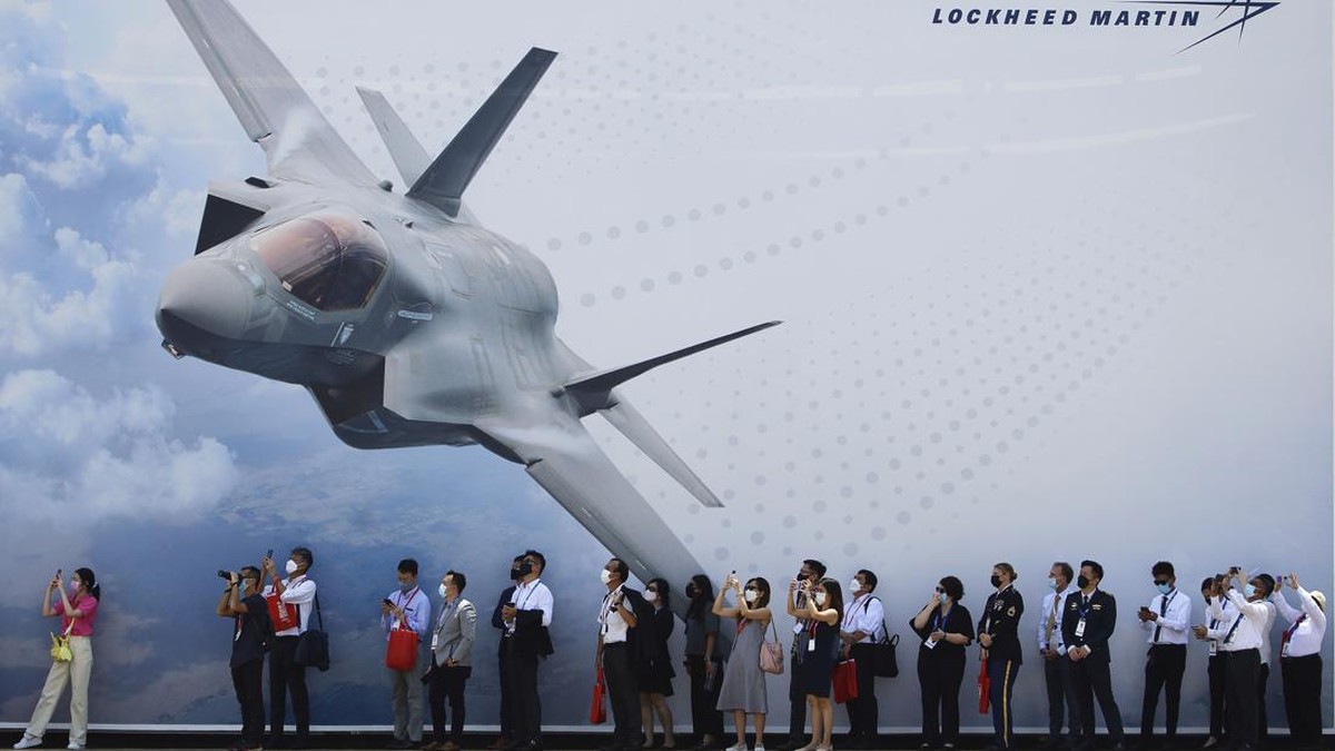 FOTO: Pameran Dirgantara di Singapura Airshow
