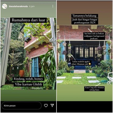 Intip Rumah Unik Dian Sastro, Perpustakan hingga WC Disorot