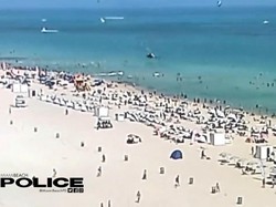 Ngeri! Detik-detik Helikopter Jatuh di Lepas Pantai Miami