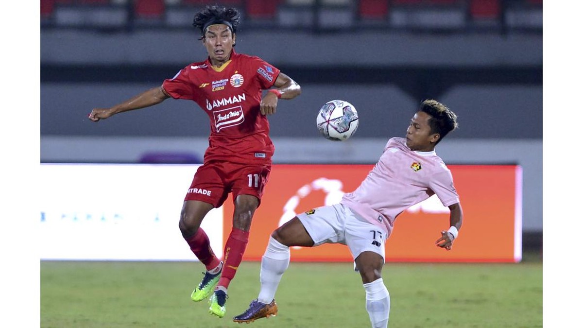 FOTO: Irfan Jauhari Beri Persija Jakarta 3 Poin Penting