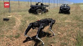 VIDEO: Robot Anjing Patroli di Perbatasan AS-Meksiko