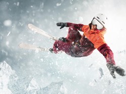 Viral Mr P Atlet Ski Membeku Usai Meluncur 30 Km di Olimpade Beijing