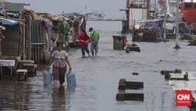 BPBD DKI: Waspada Banjir Rob Pesisir Utara Jakarta 3-10 Januari