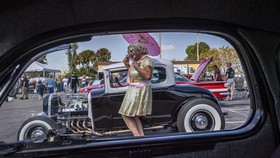 FOTO: Rockabillaque Florida Bangkitkan Gairah Mobil Amrik Era 1950-an