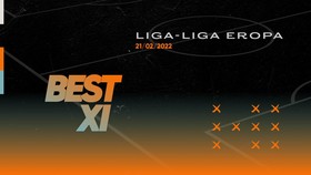INFOGRAFIS: Best 11 Eropa, Trio Lewandowski-Kane-Aubameyang