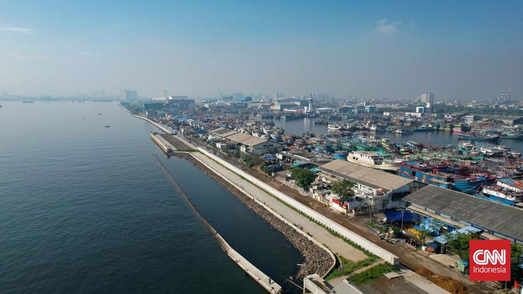 Giant Sea Wall Bakal Dibangun Bertahap, Dimulai dari Pantura Jawa
