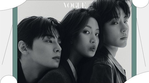 True Beauty Cast Vogue Photoshoot 