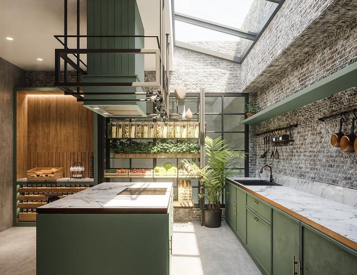 Dapur Chef Arnold yang Simpel Elegan