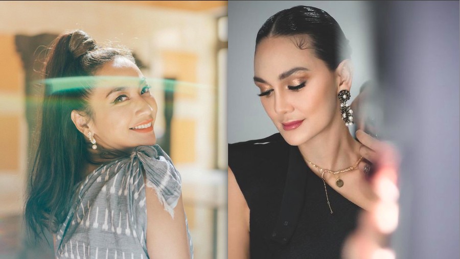 Hesti Purwadinata dan Luna Maya